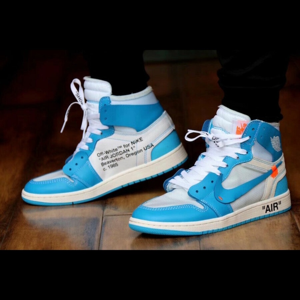 Off White Jordan 1 UNC